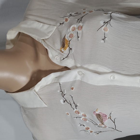 Hi-lo blouse - Picture 7 of 9